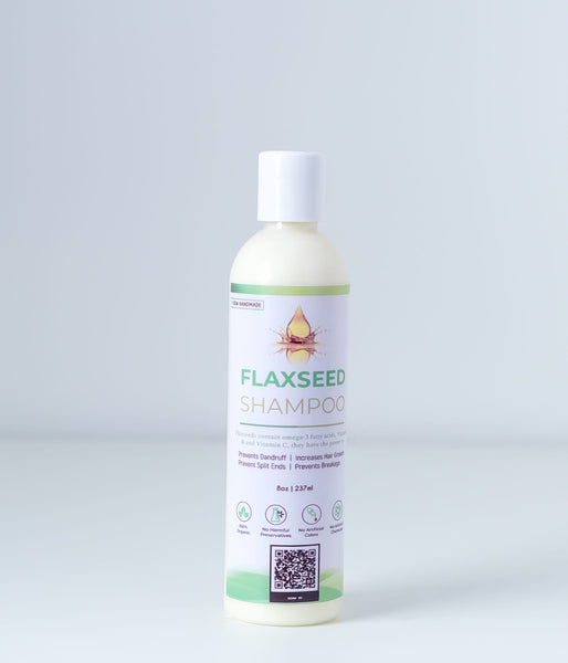 African Black Soap + Flaxseed Shampoo